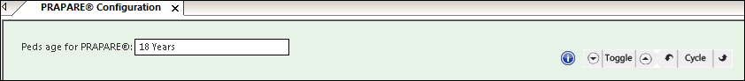 PRAPARE® Configuration template