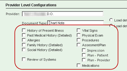 Provider Level Configurations