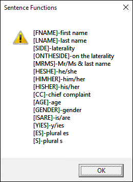 Sentence Functions