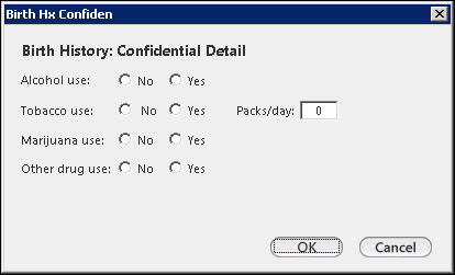 Birth Hx Confident
