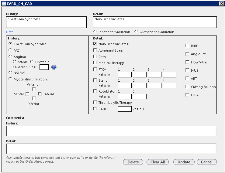 CARD_CH_CAD window