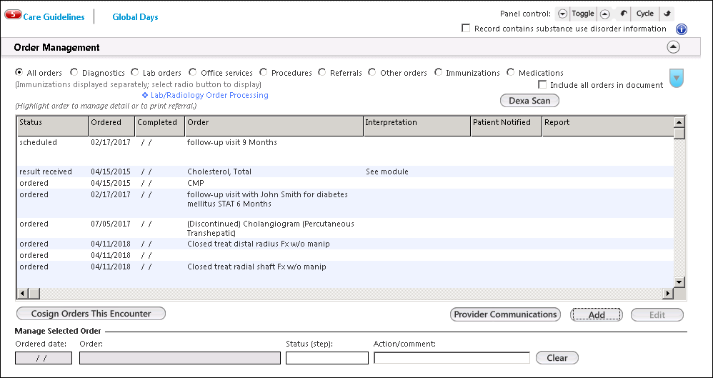 Order Management