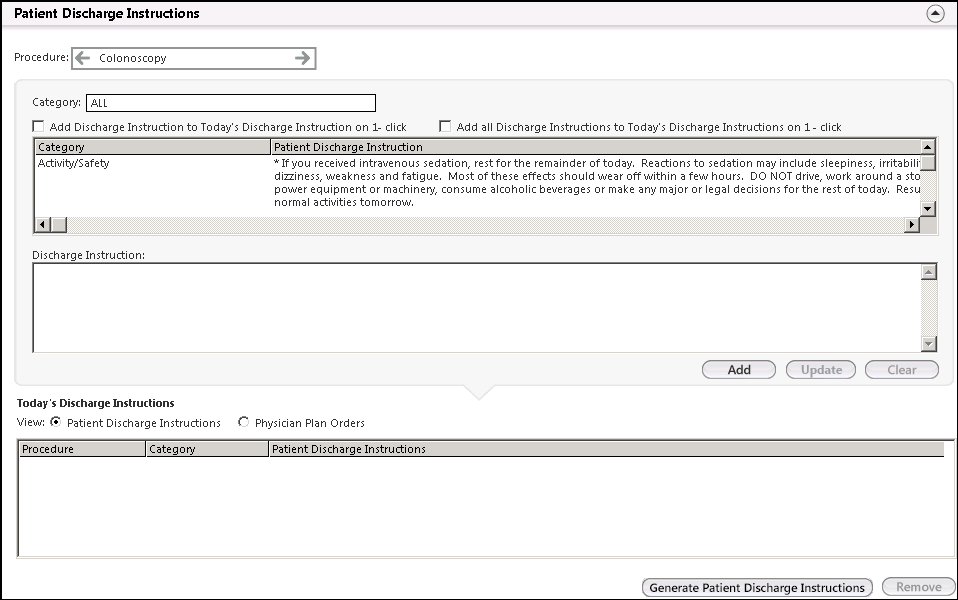 Patient Discharge Instructions