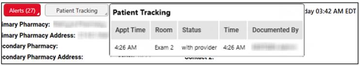 Patient Tracking