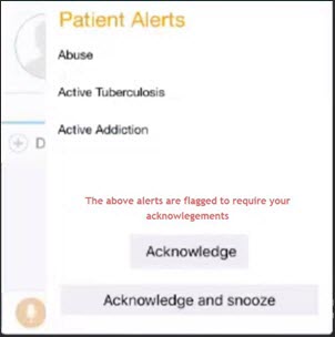 Patient Alerts View