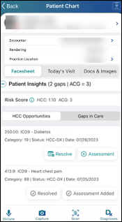 Patient Insight details