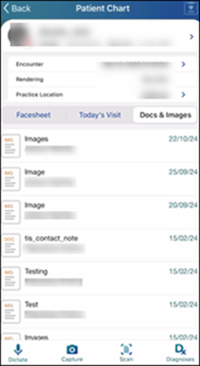 Docs & Images View
