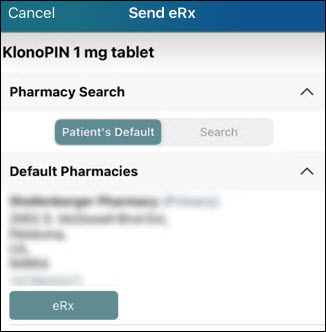 Pharmacy search