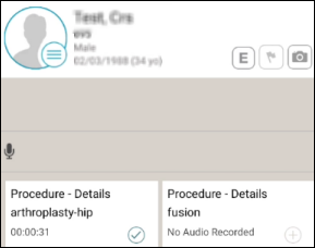 Procedure Dynamic Tags