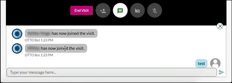 Chat window