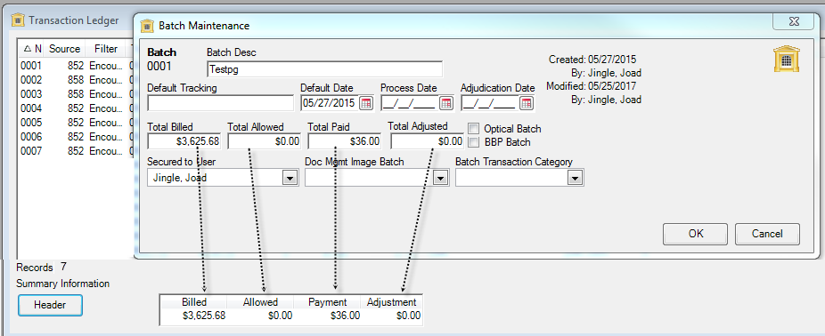 Batch Maintenance Window