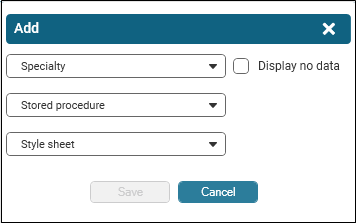 Add window opens to add a stored procedure