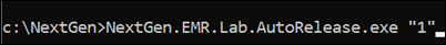 Command Prompt with NextGen Directory