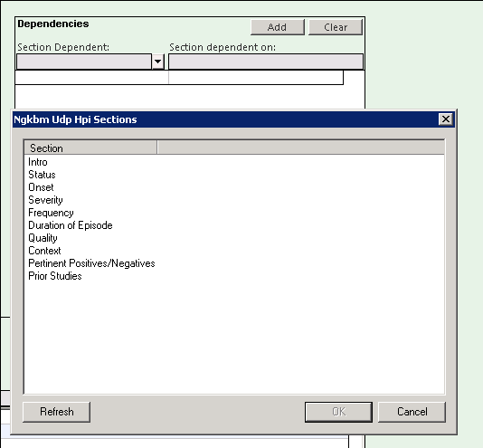 Dependencies