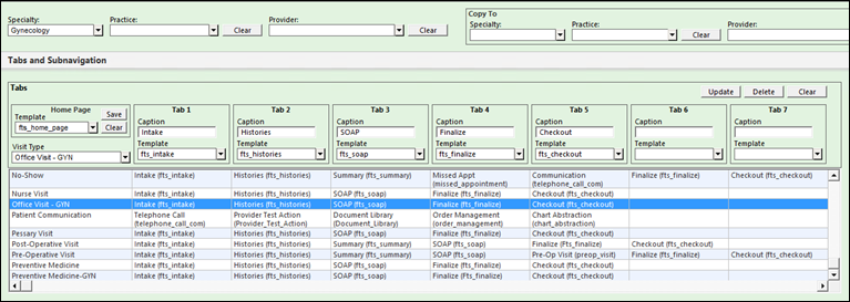 Framework Content template