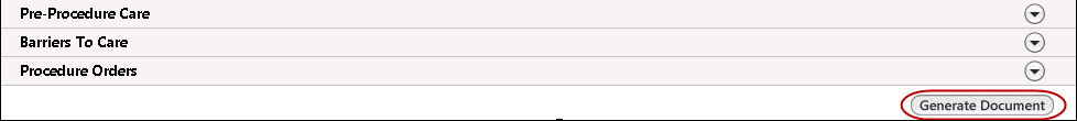 Generate Document