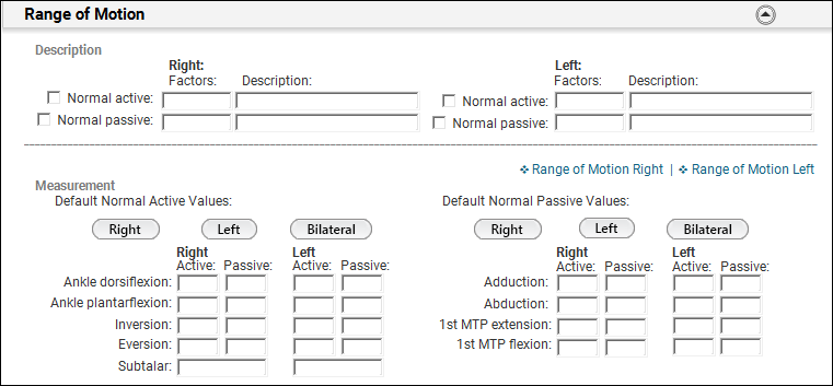 Range of Motion