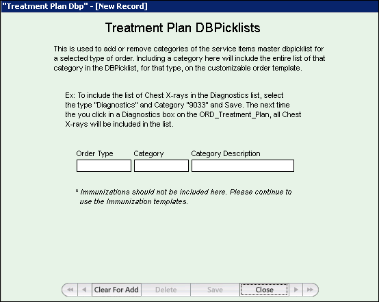 Treatment Plan Dbp