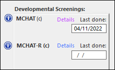 Screening Tool Results