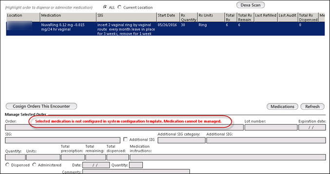 Order Management template