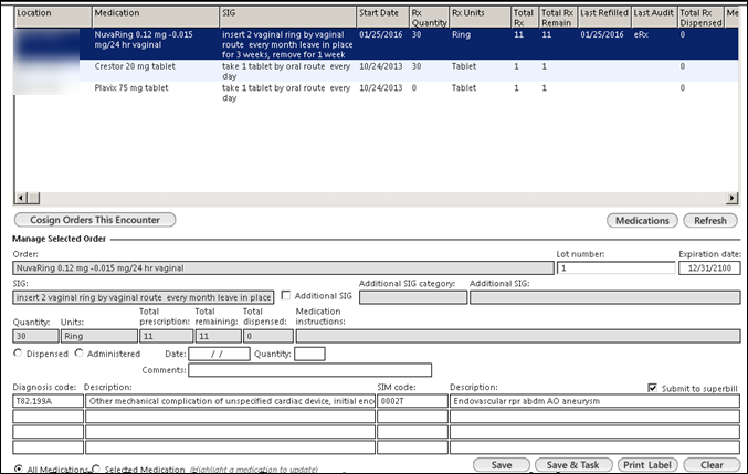 Order Management template