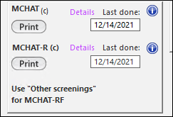 Screening Tool Results