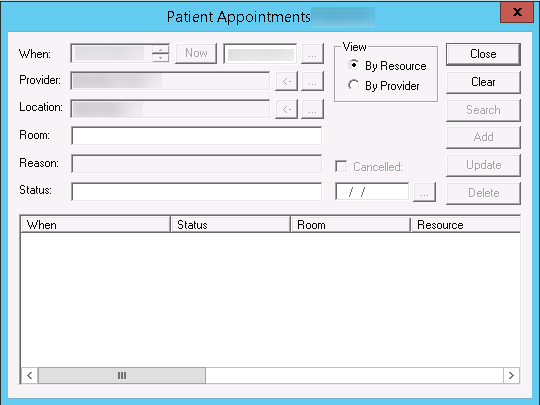 Patient Appointments