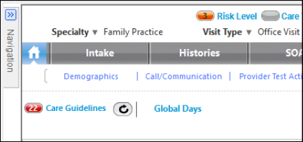 care guidelines homepage