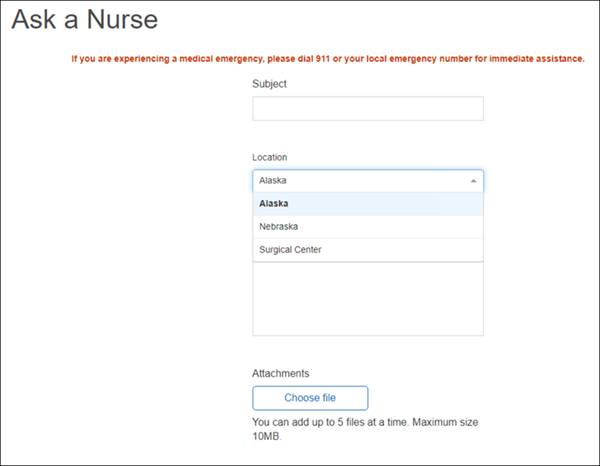 Ask a Nurse