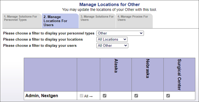 Admin NextGen_All Locations