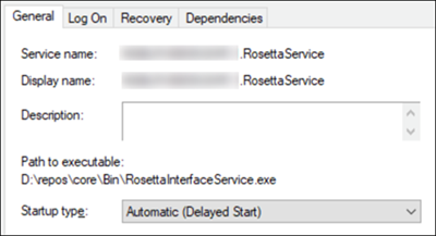 Automatic delayed start configured