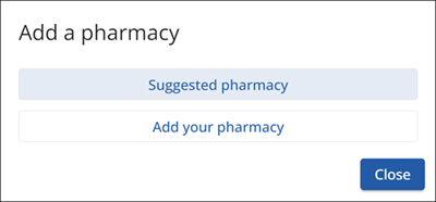 Add a Pharmacy